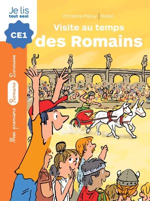 cover image of La pierre du temps--Visite au temps des Romains